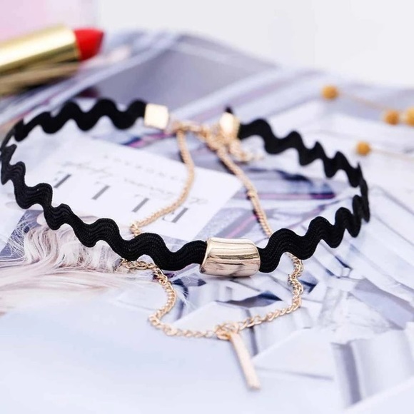 💙💎💲FIRM🛍➕BUNDLE➕🛍4 DISCOUNT!💛BLACK💛CHOKER🖤 - Picture 4 of 8